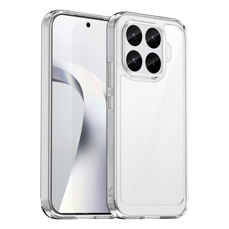 

For Xiaomi 17T 5G Colorful Series Acrylic Hybrid TPU Phone Case(Transparent)