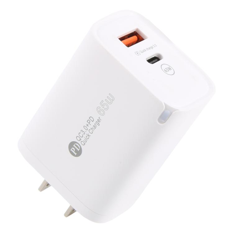 AR-PD12 65W USB and USB-C Type-C PD Quick Charger