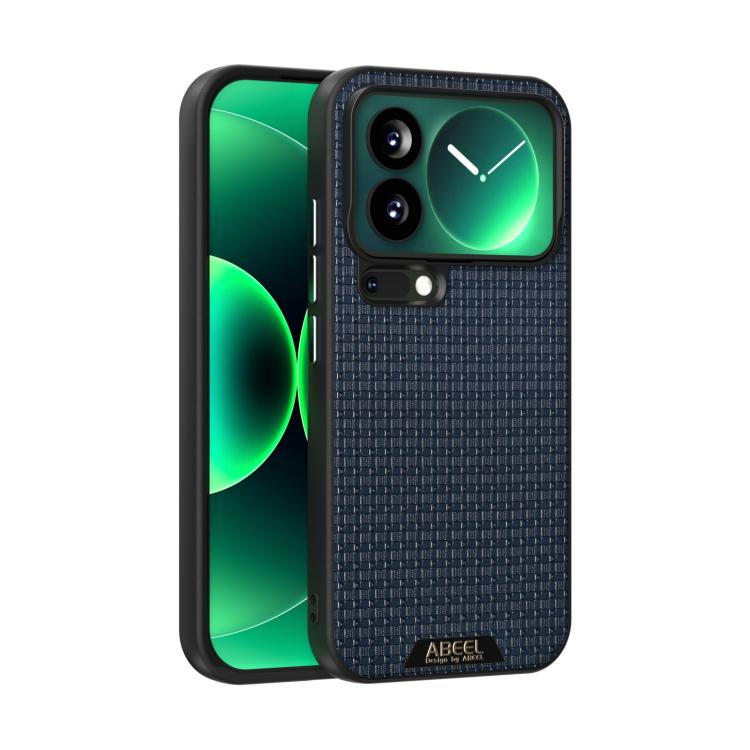 

For Xiaomi 17 Pro ABEEL Ruyi Pattern 6D Micro Relief MagSafe Leather Phone Case(Blue)