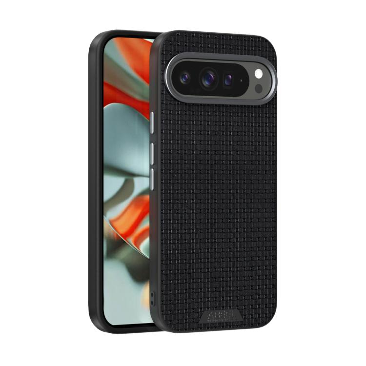 

For Google Pixel 10 Pro XL ABEEL Ruyi Pattern 6D Micro Relief MagSafe Leather Phone Case(Black)