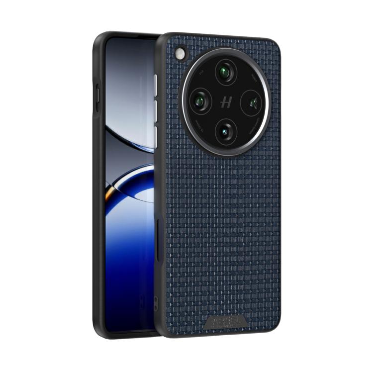 

For OPPO Find X8 ABEEL Ruyi Pattern 6D Micro Relief MagSafe Leather Phone Case(Blue)