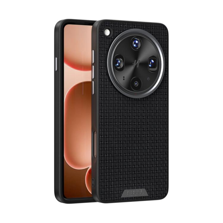 

For OPPO Find X8 Ultra ABEEL Ruyi Pattern 6D Micro Relief MagSafe Leather Phone Case(Black)