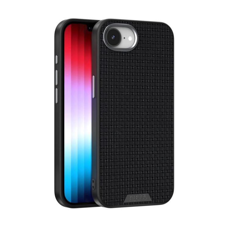 

For iPhone 16e ABEEL Ruyi Pattern 6D Micro Relief MagSafe Leather Phone Case(Black)