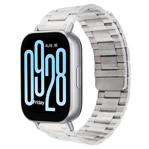 

22mm Three-beads Magnetic Steel Watch Band(Silver)