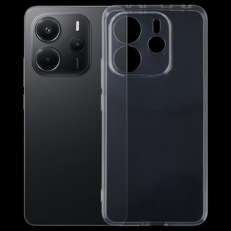 

For Redmi Note 14 4G 164.84mm EU Version Ultra-thin Transparent TPU Phone Case