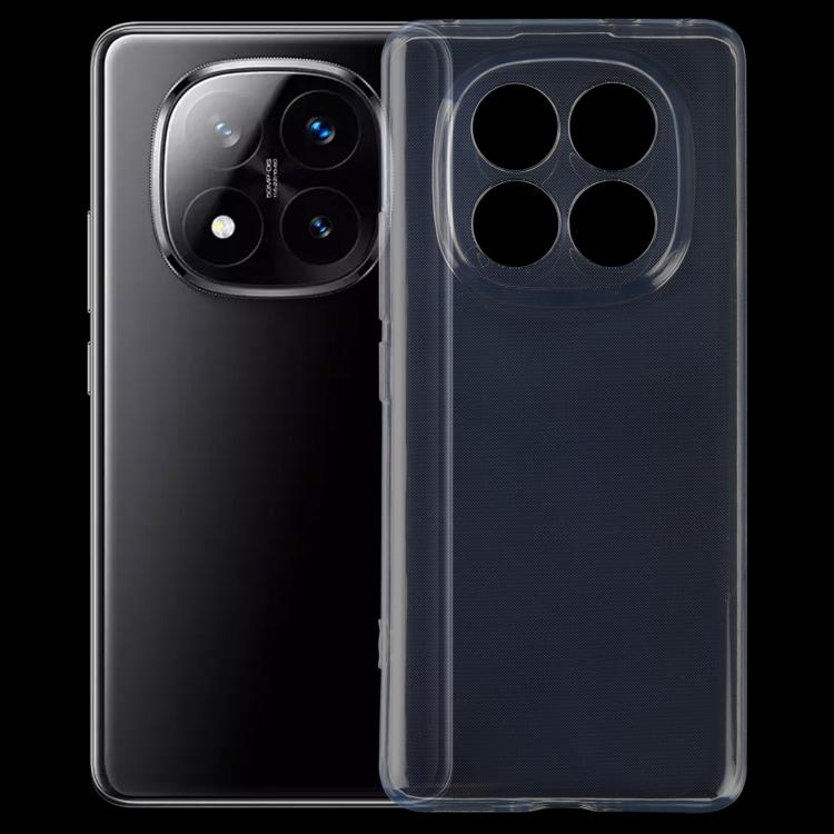 

For Redmi Note 14 Pro+ 5G Ultra-thin Transparent TPU Phone Case