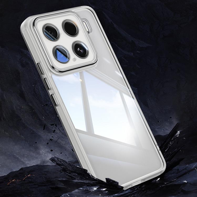 

For Xiaomi 15 Acrylic Hybrid TPU Armor Shockproof Phone Case(Transparent)