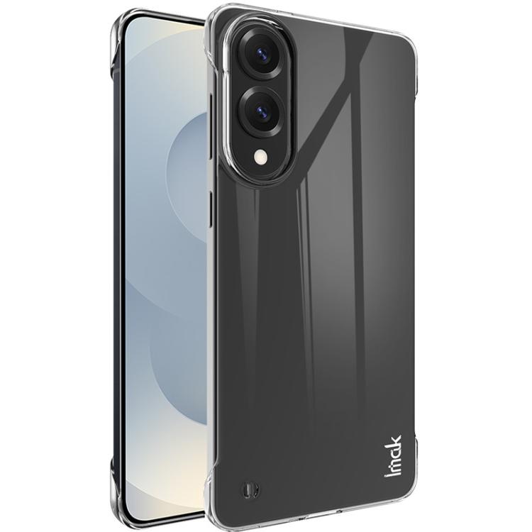 

For Samsung Galaxy S25 Edge 5G IMAK Four Corner Protections Clear Crystal Phone Case, Borderless Version(Transparent)