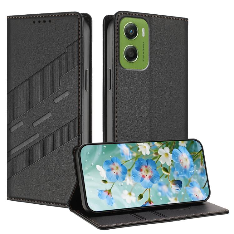 

For Motorola Moto G06 4G Embossed Multi-functional Wallet Retro Leather Phone Case(Black)
