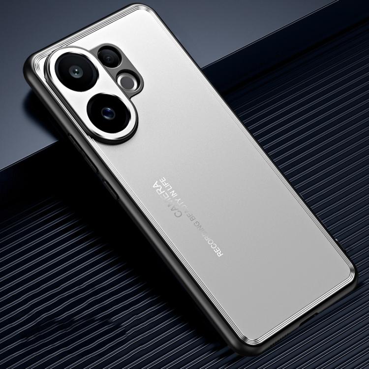 

For vivo S30 Frosted Metal Phone Case(Silver)