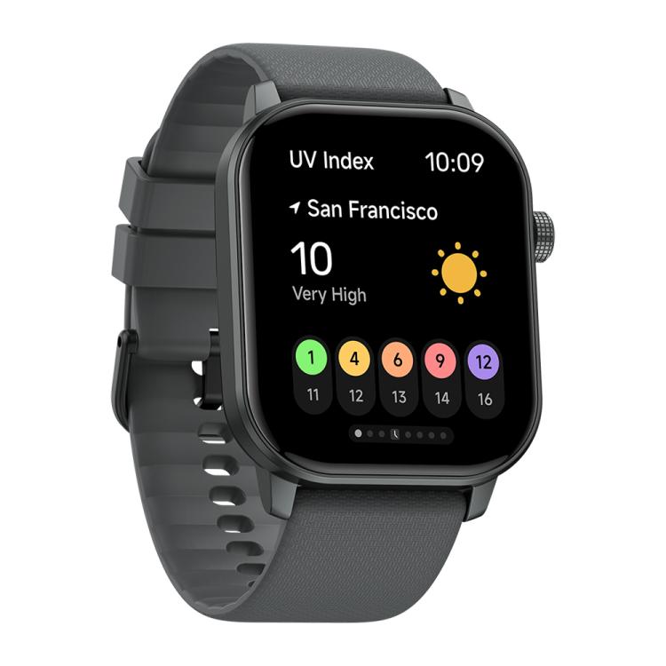 

Zeblaze GTS 3 GPS 2.01 inch Screen Health & Fitness Smart Watch 3 ATM Waterproof(Space Gray)