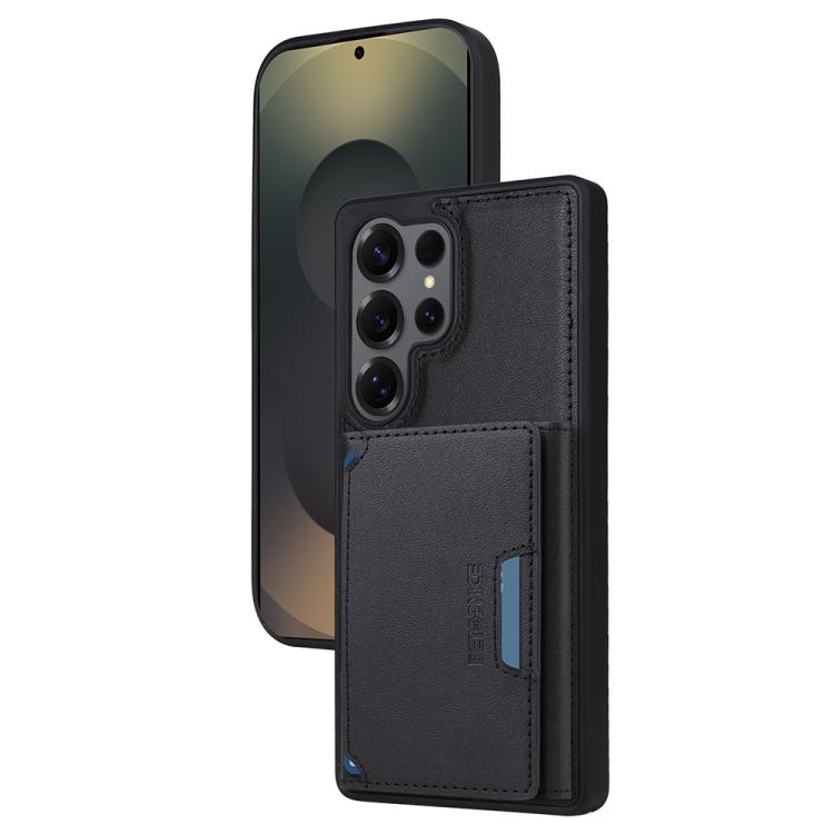 

For Samsung Galaxy S25 Ultra 5G BETOPNICE Horizontal Flip Detachable MagSafe Wallet Phone Case(Black)
