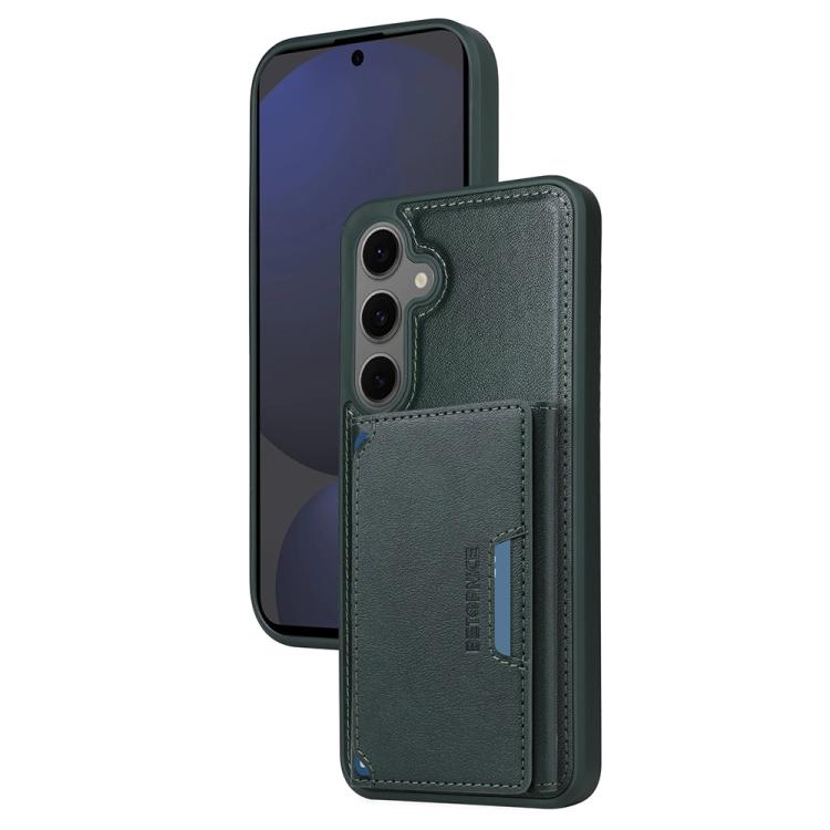 

For Samsung Galaxy S24 FE 5G BETOPNICE Horizontal Flip Detachable MagSafe Wallet Phone Case(Green)