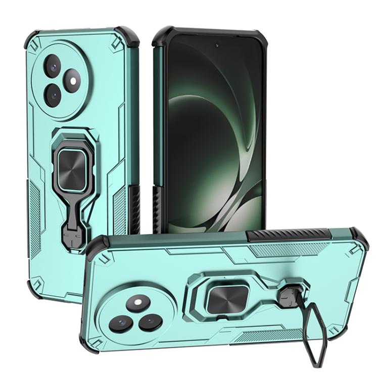 

For Redmi K80 Ultra Metal Kickstand TPU Hybrid PC Phone Case(Green)
