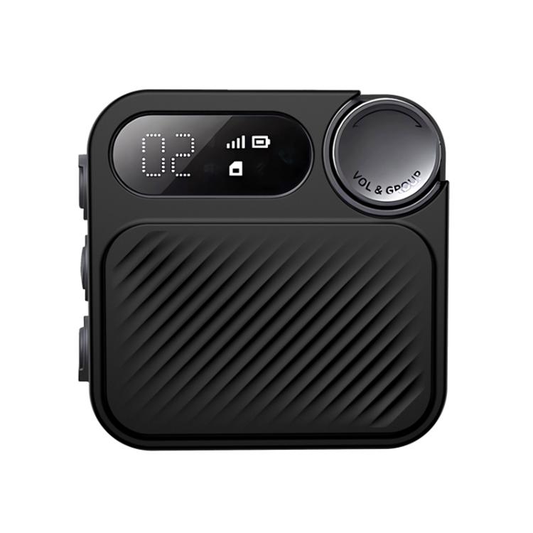 

For Xiaomi Sports Walkie Talkie Silicone Protective Case(Black)