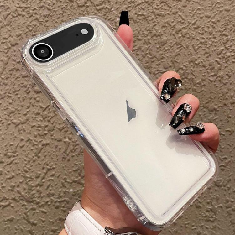 

For iPhone 17 Air Photo Frame Airbag Shockproof TPU Phone Case(Transparent)