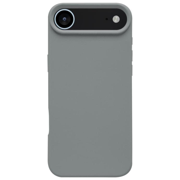 

For iPhone Air Dopamine Simple Imitation Liquid Silicone Phone Case(Starry Grey)