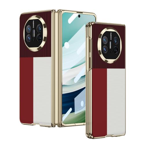 

For Huawei Mate X3 / X5 GKK Integrated AG Phantom Style Contrast Color Painted Phone Case(Red)