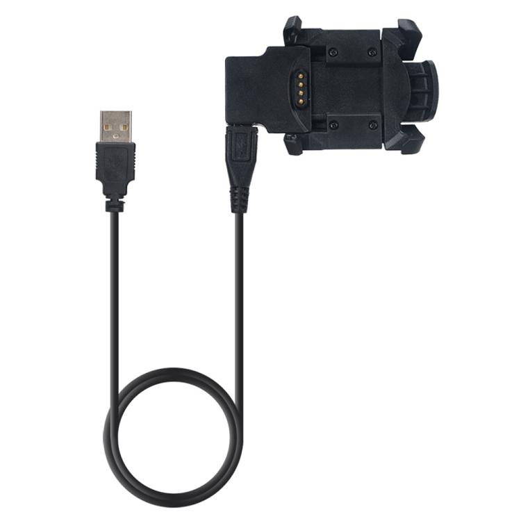 

For Garmin Quatix 3 / Fenix 3 HR xDfind USB Port Smart Watch Charging Base(Black)