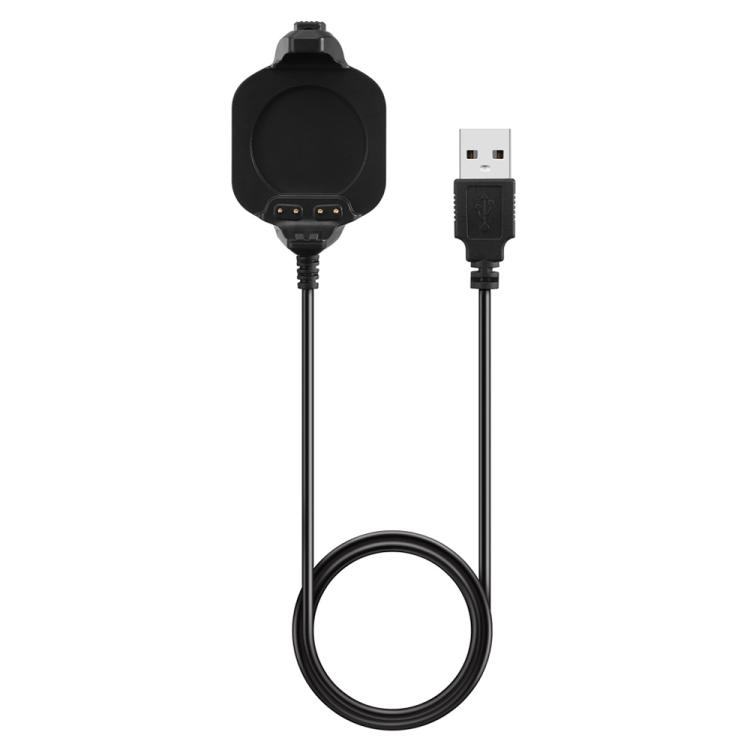 

For Garmin Forerunner 920XT xDfind USB-A Port Smart Watch Charging Cable with Cradle Charger(Black)