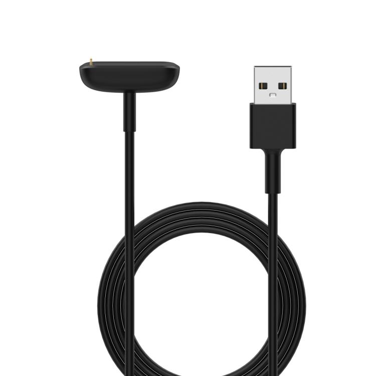 

For Fitbit Charge 6 / Charge 5 / Luxe xDfind USB Port Smart Watch Charging Cable, Length: 1m(Black)