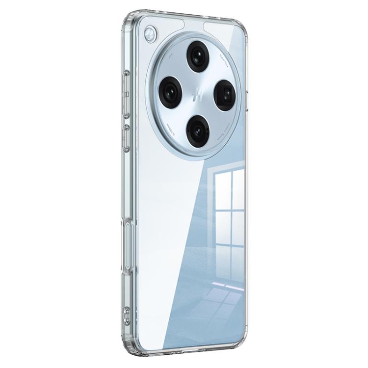 

For OPPO Find X8 Ultra Armor Clear TPU Hybrid PC Phone Case(Transparent)
