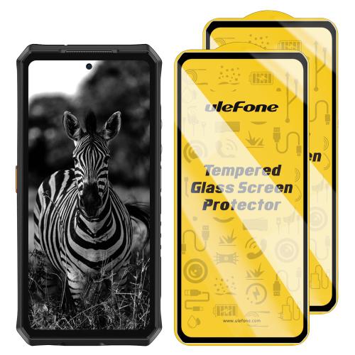 

For Ulefone Armor 28 Ultra 2pcs / Pack Ulefone 9H HD Anti Fingerprint Tempered Glass Screen Protector