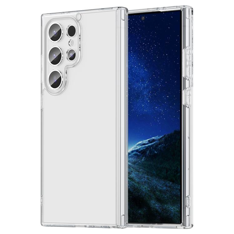 

For Samsung Galaxy S24 Ultra 5G PC Hybrid TPU Airbag Shockproof Phone Case(Transparent)