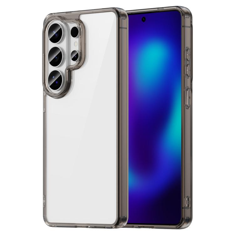 

For Samsung Galaxy S26 Ultra 5G PC Hybrid TPU Airbag Shockproof Phone Case(Transparent Black)