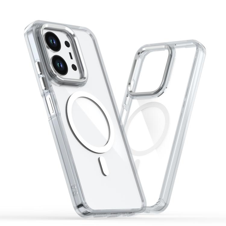 

For Redmi 15C 5G / 4G EU 173mm MagSafe Magnetic Clear Phone Case(White)