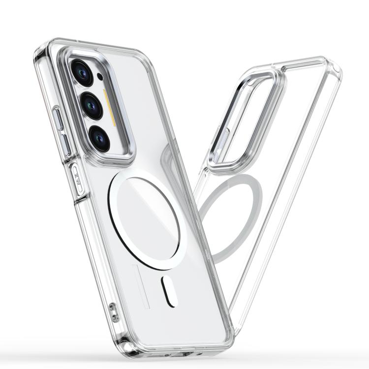 

For Redmi 15 5G / 4G EU 171mm MagSafe Magnetic Clear Phone Case(White)