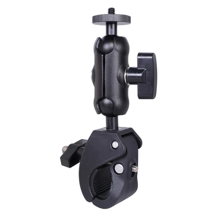 

Universal Action Camera Bicycle Handlebar Clamp, Size:S 15.5cm(Black)