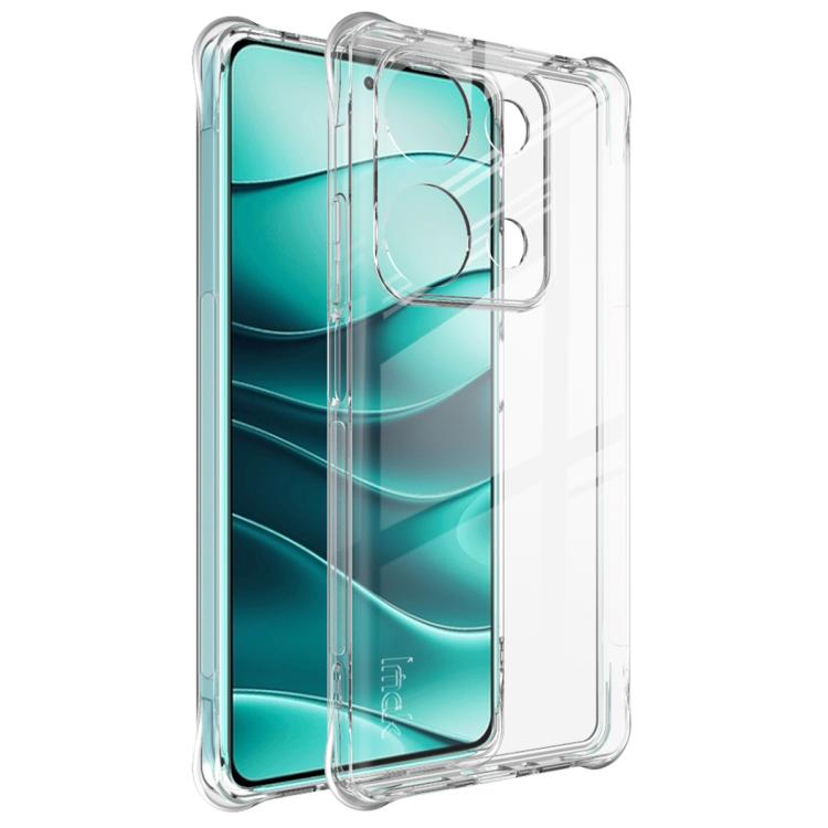 

For Redmi Note 14S 4G imak Shockproof Airbag TPU Phone Case(Transparent)