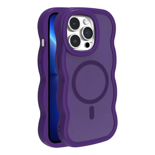 

For iPhone 13 Pro Skin Feel MagSafe Phone Case(Purple)