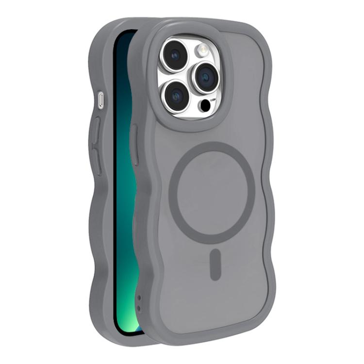 

For iPhone 13 Pro Max Skin Feel MagSafe Phone Case(Grey)