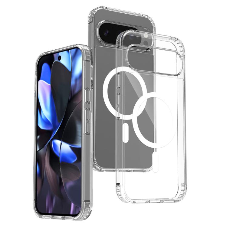 

For Google Pixel 10 Pro XL Skin Feel Transparent MagSafe Phone Case