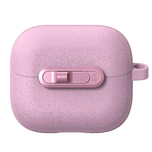 

For Samsung Galaxy Buds3 / Buds3 Pro Starry Texture Lock Buckle Shockproof Earphones Case(Pink)