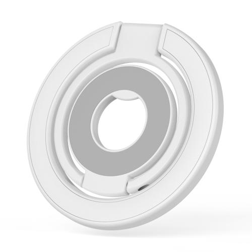 

Triple Folding MagSafe Double-Sided Magnetic Phone Ring Holder(White)