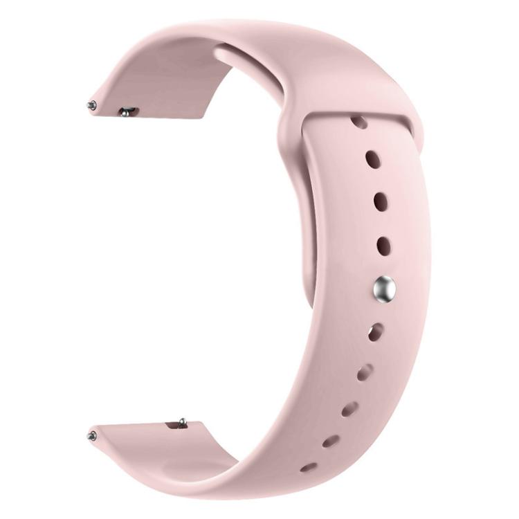 

22mm xDfind Pure Color Silicone Watch Band(Sand Pink)