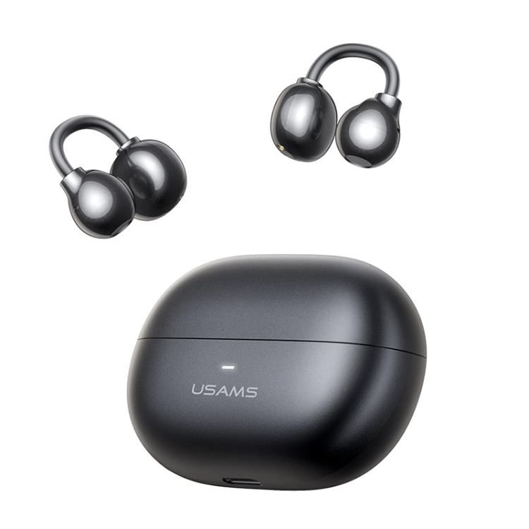 

USAMS Echo R02 Clip-On Wireless Bluetooth Earphones(Tarnish)
