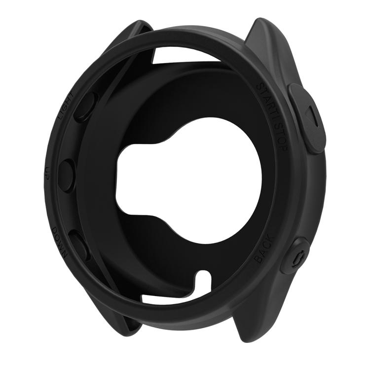 

For Garmin Forerunner 965 Silicone Watch Protective Case(Black)