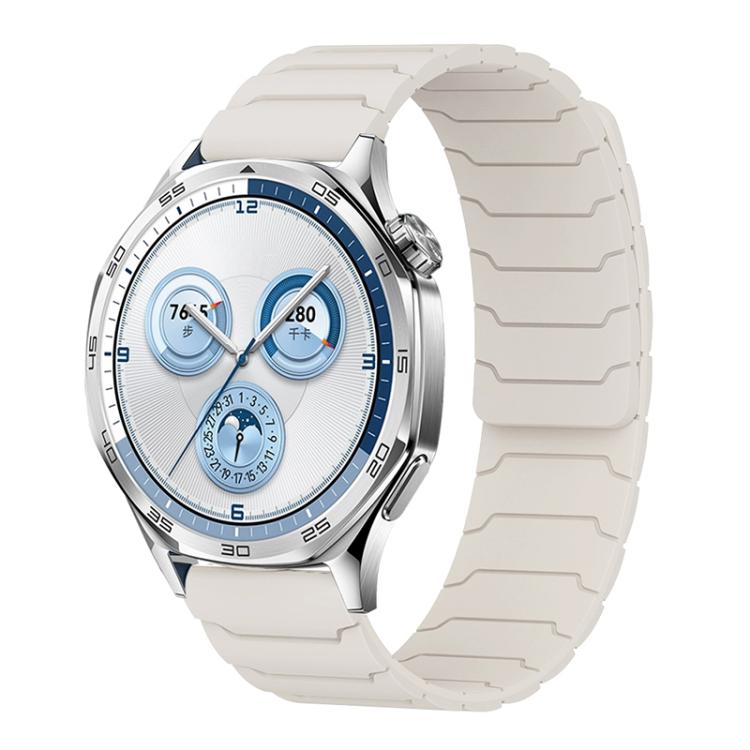 

20mm xDfind Magnetic Silicone Watch Band for Huawei Watch GT5 / GT4(Starlight)