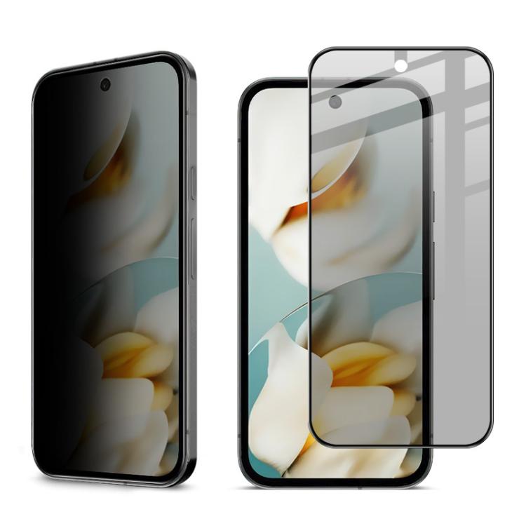

For Google Pixel 9a imak HD Full Screen Privacy Tempered Glass Protective Film