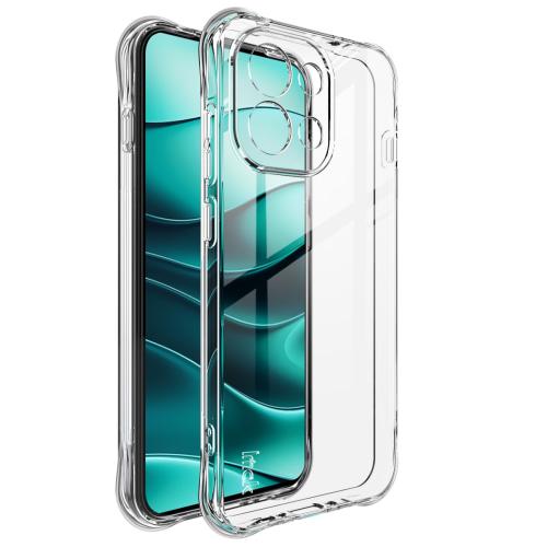 

For OnePlus 13T imak Shockproof Airbag TPU Phone Case(Transparent)