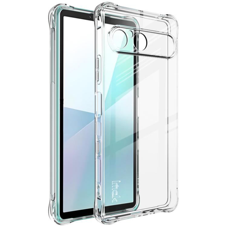 

For Sony Xperia 10 VII imak Shockproof Airbag TPU Phone Case(Transparent)