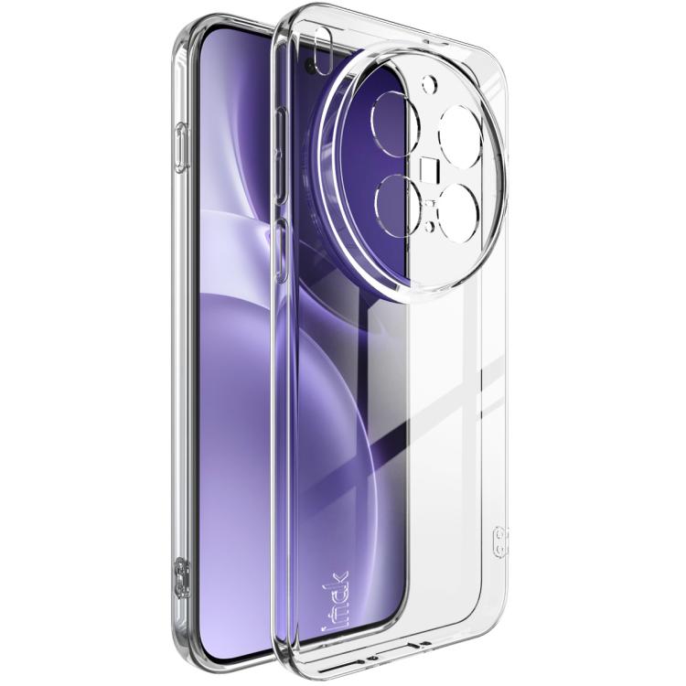 

For vivo X300 Pro imak UX-5 Series Super Slim Transparent Shockproof TPU Protective Case(Transparent)