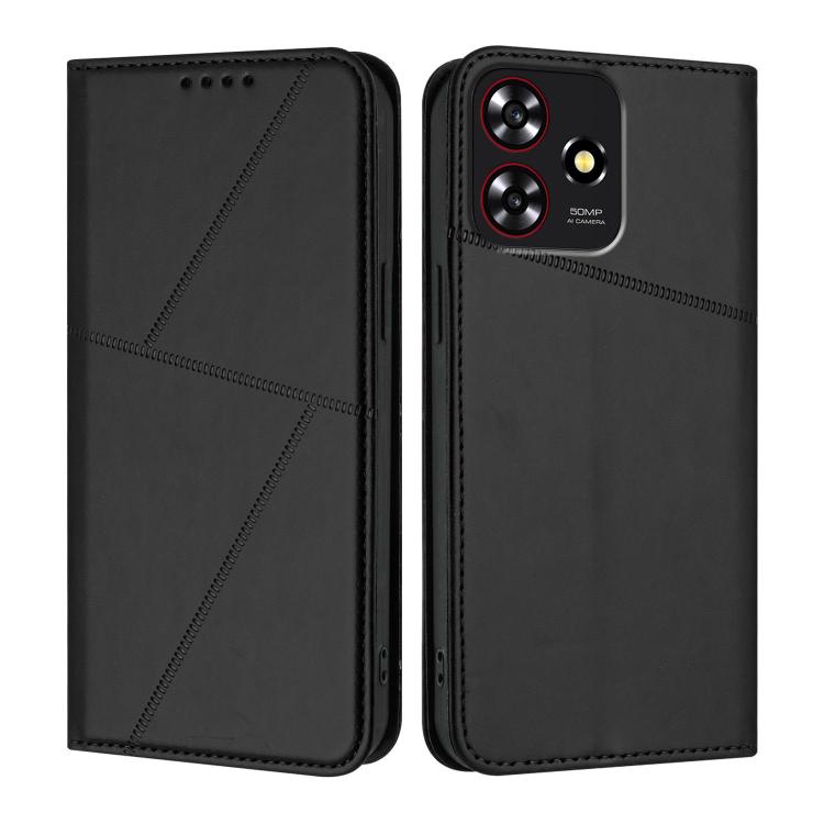 For ZTE Blade A73 4G Axon 50 Lite Strong Magnetic Frosted Flip