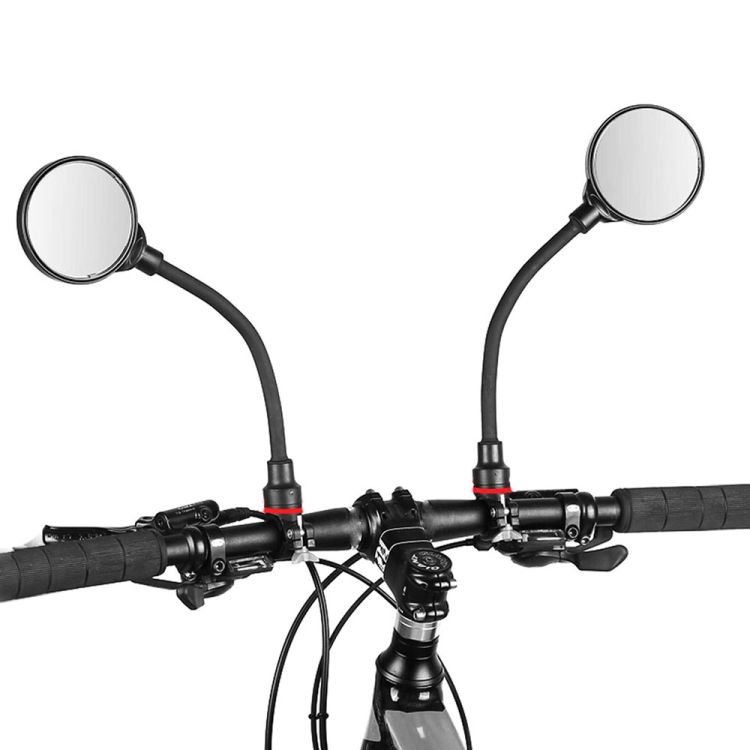 thumbnail image 2 of Bike Mirrors 2PCS Bike Mirror Bike Handlebar Rearview Mirror Rotatable And Adjustable Wide Angle Rear View Shockproof Convex Mirror Universal Mirror For Bike 2 of 14