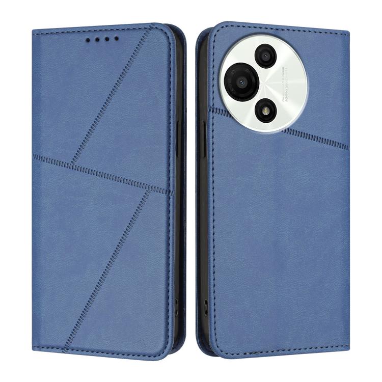 

For TCL 60 SE NxtPaper 5G Strong Magnetic Frosted Flip Leather Phone Case(Royal Blue)