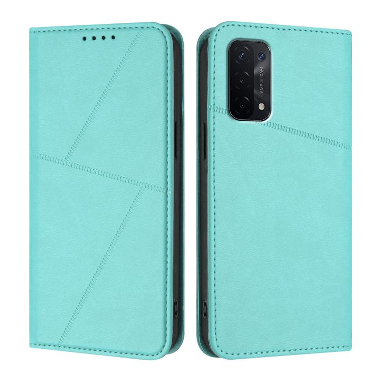 สำหรับ OPPO A54 5G A74 5G A93 5G เคสโทรศัพท์หนังฝาพับแบบมีฝ้า